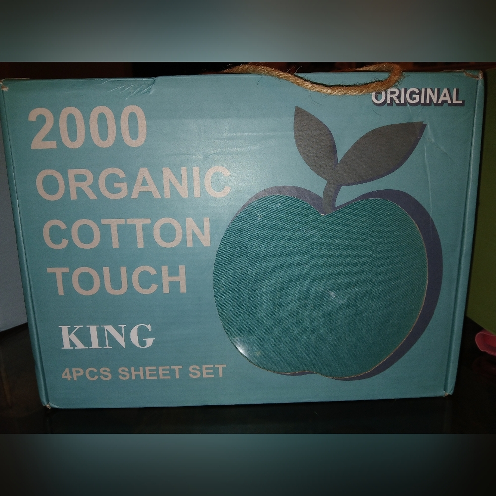 Organic Cotton Sheet Set - Teal